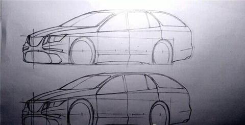 "从小喜欢车,可以说我从能拿起笔的那一天起就开始画汽车.