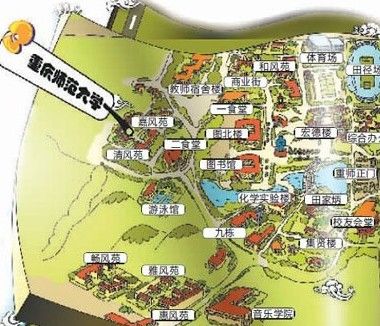 重庆理工大学两江地图